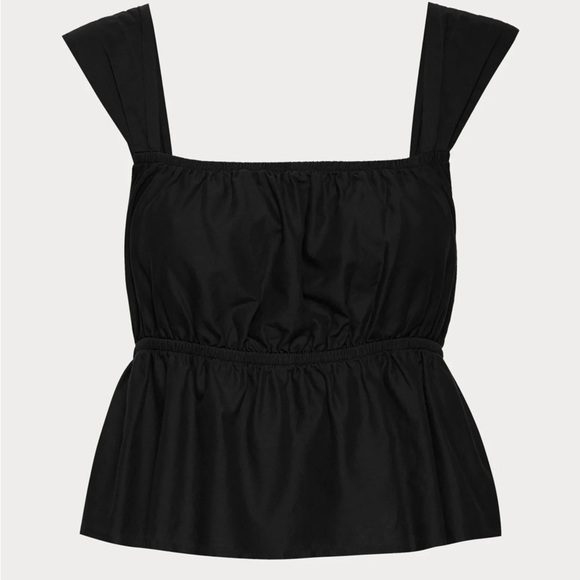 NATION LTD
Thalia Elastic Crop In Jet Black - Picture 2 of 5